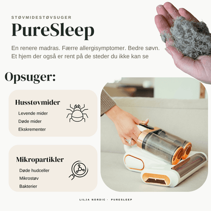 PureSleep Støvmidestøvsuger