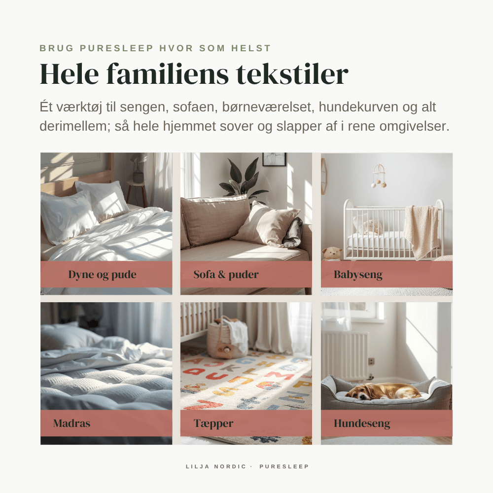 PureSleep Støvmidestøvsuger
