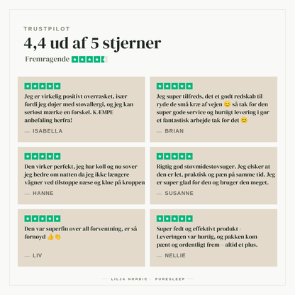 PureSleep Støvmidestøvsuger